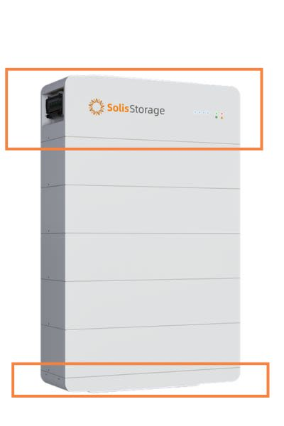 Unidad de Control BMS y Base SolisStor-CB-RL para Baterías Apilables FlexHome-L